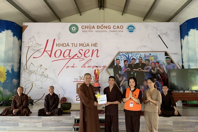 Last day of Summer Retreat 2022 at Dong Cao Pagoda