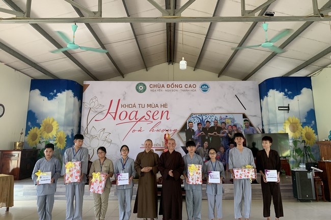 Last day of Summer Retreat 2022 at Dong Cao Pagoda