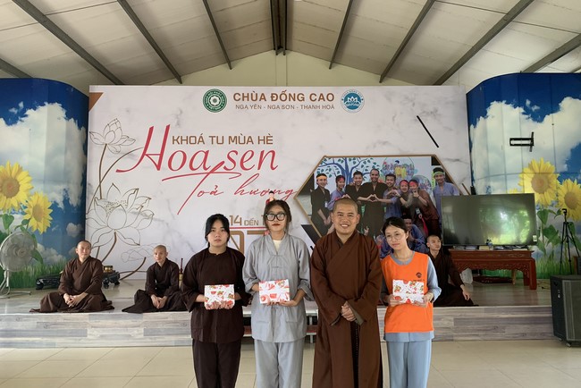 Last day of Summer Retreat 2022 at Dong Cao Pagoda