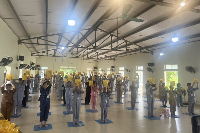 Last day of Summer Retreat 2022 at Dong Cao Pagoda