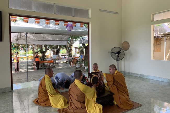 Last day of Summer Retreat 2022 at Dong Cao Pagoda