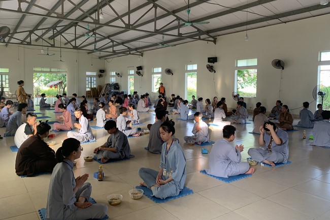 Last day of Summer Retreat 2022 at Dong Cao Pagoda