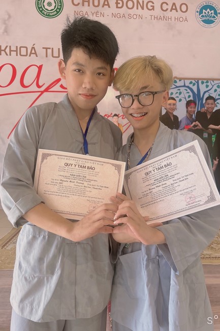 Last day of Summer Retreat 2022 at Dong Cao Pagoda