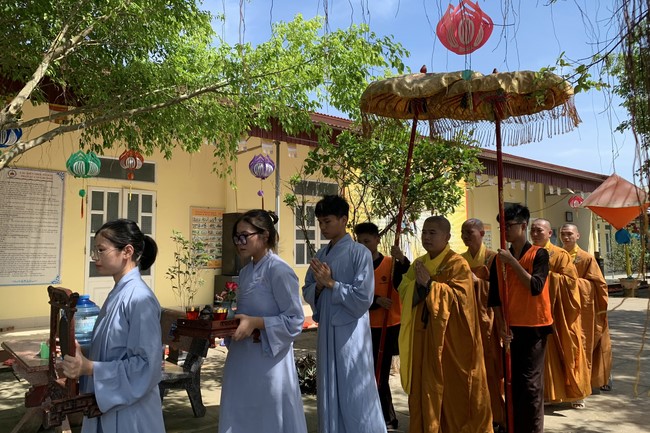 Last day of Summer Retreat 2022 at Dong Cao Pagoda
