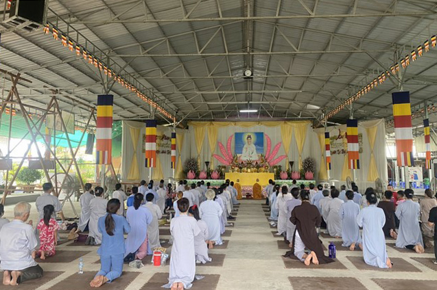 The birthday of Bodhisattva Avalokitesvara at Cambodia Hoằng Pháp Pagoda