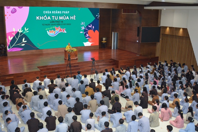 Officially entering to attend the Summer Retreat 2022.