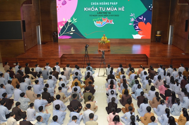 Officially entering to attend the Summer Retreat 2022.