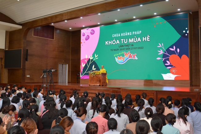 Officially entering to attend the Summer Retreat 2022.