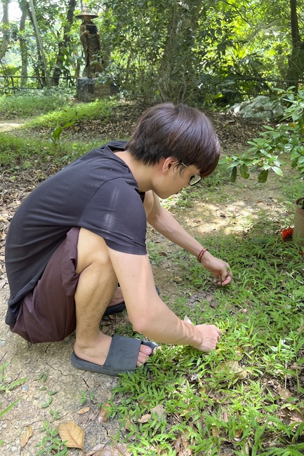 Assembly for anniversary Bodhisattva Avalokitesvara at Linh An Pagoda