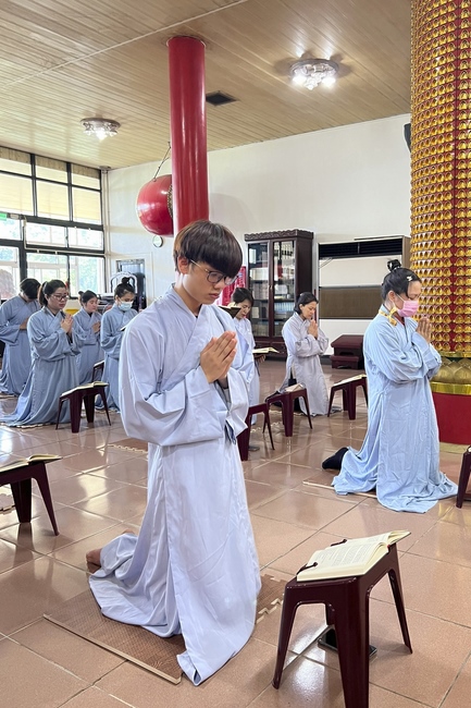 Assembly for anniversary Bodhisattva Avalokitesvara at Linh An Pagoda
