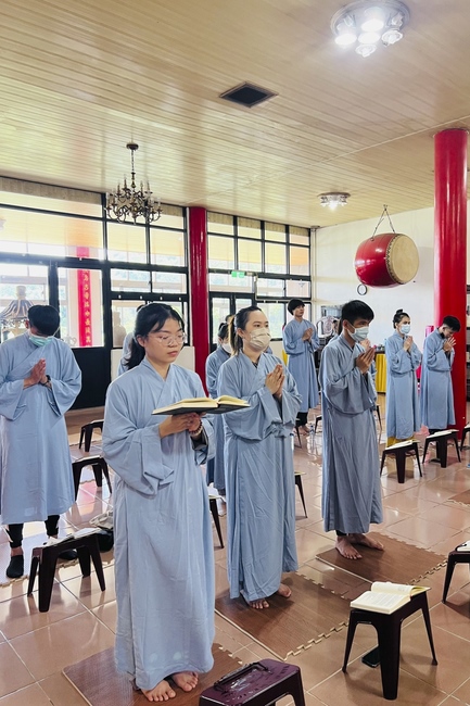 Assembly for anniversary Bodhisattva Avalokitesvara at Linh An Pagoda