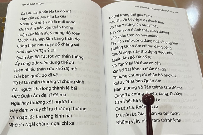 Assembly for anniversary Bodhisattva Avalokitesvara at Linh An Pagoda