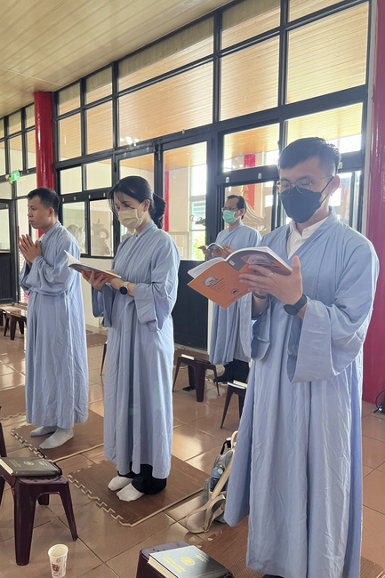 Assembly for anniversary Bodhisattva Avalokitesvara at Linh An Pagoda