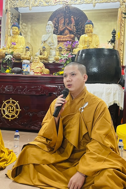 Assembly for anniversary Bodhisattva Avalokitesvara at Linh An Pagoda