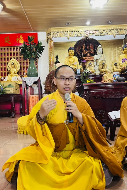 Assembly for anniversary Bodhisattva Avalokitesvara at Linh An Pagoda