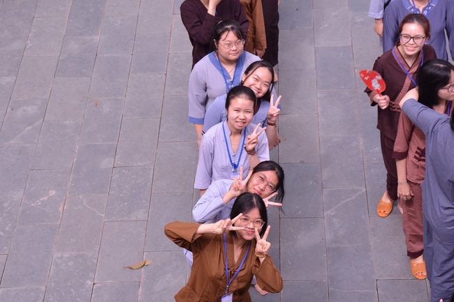 The first day of Summer Retreat 2022 at Hoang Phap Pagoda