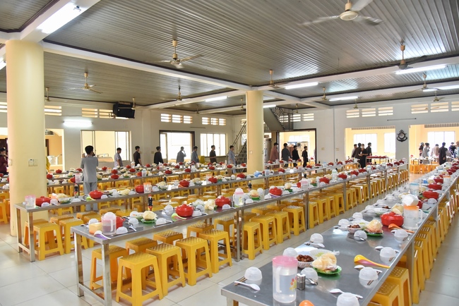 The first day of Summer Retreat 2022 at Hoang Phap Pagoda