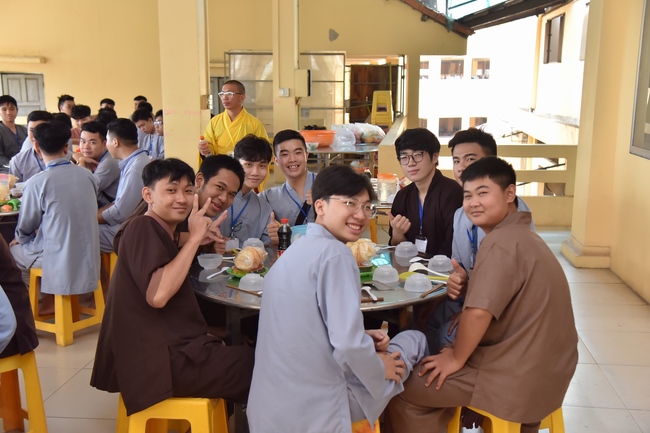 The first day of Summer Retreat 2022 at Hoang Phap Pagoda