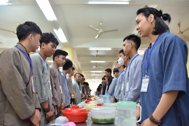 The first day of Summer Retreat 2022 at Hoang Phap Pagoda
