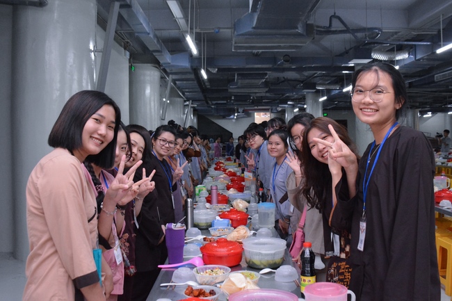 The first day of Summer Retreat 2022 at Hoang Phap Pagoda
