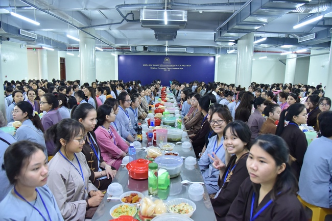 The first day of Summer Retreat 2022 at Hoang Phap Pagoda