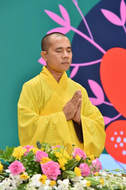 The first day of Summer Retreat 2022 at Hoang Phap Pagoda