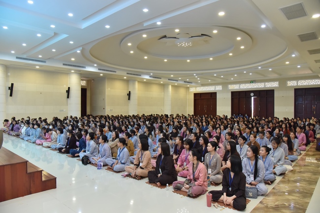 The first day of Summer Retreat 2022 at Hoang Phap Pagoda