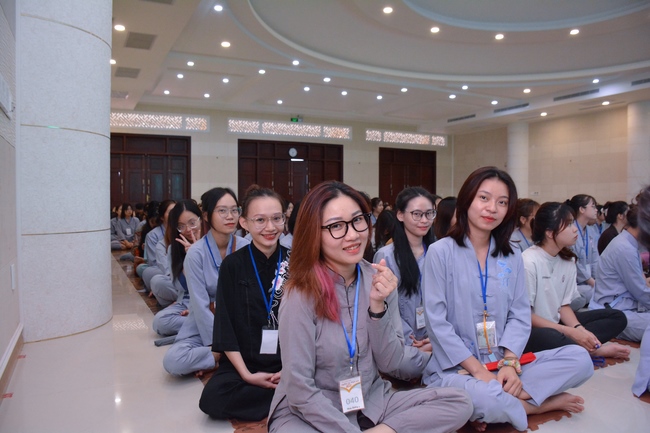 The first day of Summer Retreat 2022 at Hoang Phap Pagoda