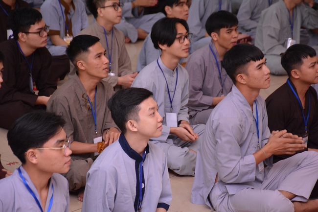 The first day of Summer Retreat 2022 at Hoang Phap Pagoda