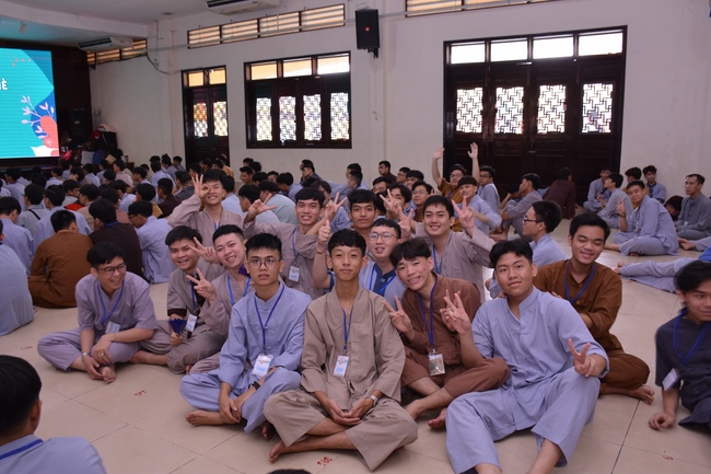 The first day of Summer Retreat 2022 at Hoang Phap Pagoda