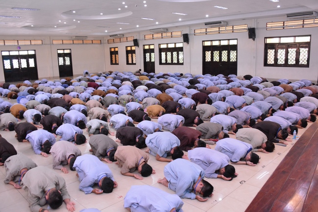 The first day of Summer Retreat 2022 at Hoang Phap Pagoda