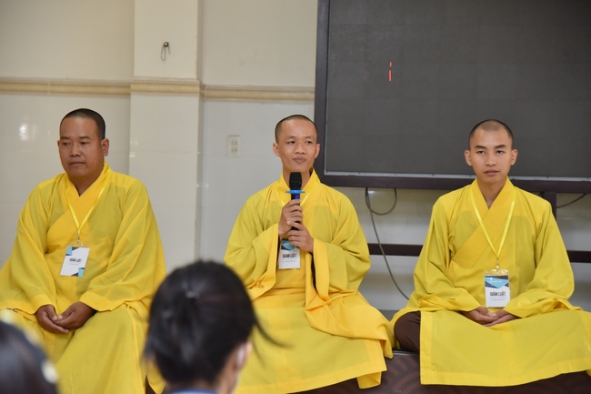 The first day of Summer Retreat 2022 at Hoang Phap Pagoda