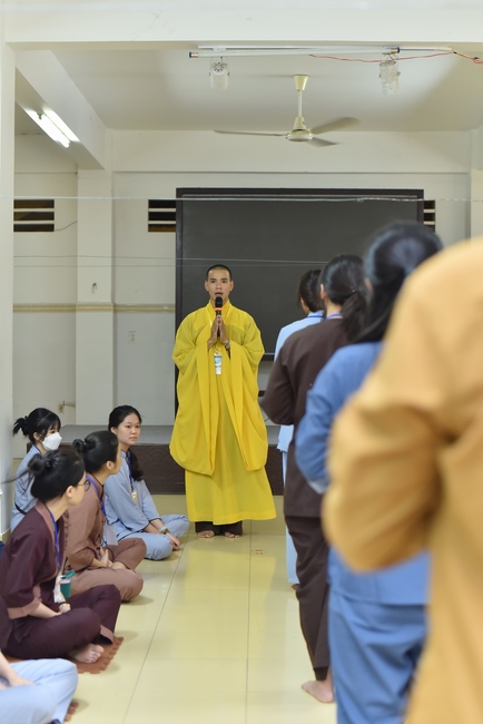 The first day of Summer Retreat 2022 at Hoang Phap Pagoda