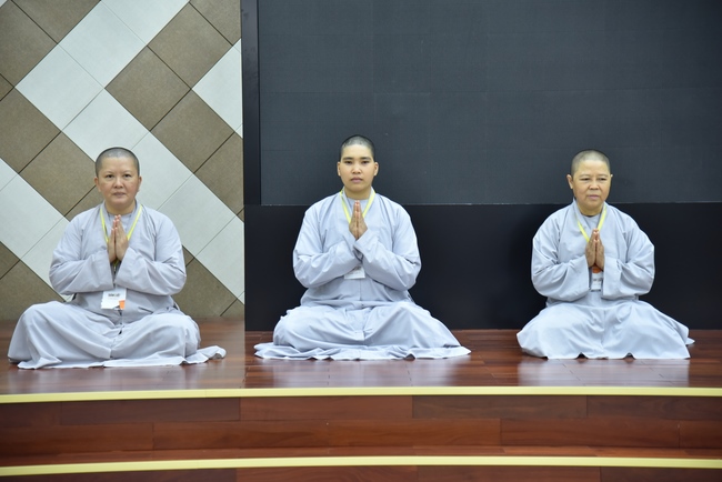 The first day of Summer Retreat 2022 at Hoang Phap Pagoda