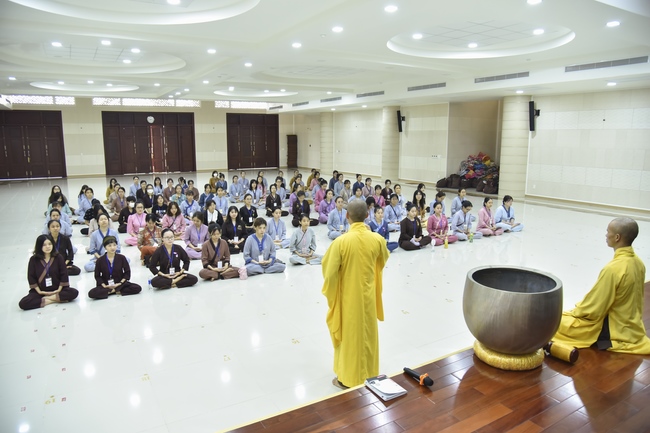 The first day of Summer Retreat 2022 at Hoang Phap Pagoda