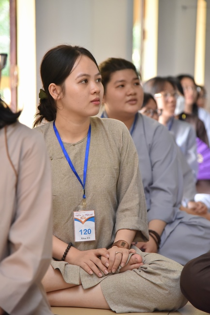 The first day of Summer Retreat 2022 at Hoang Phap Pagoda