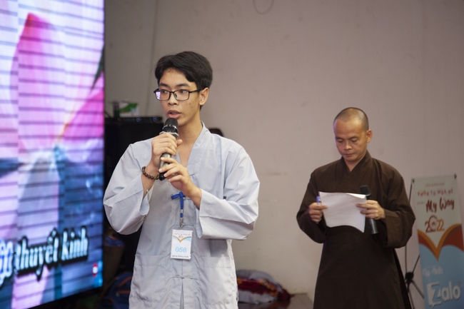 Second day of Summer Retreat 2022 at Hoang Phap Pagoda