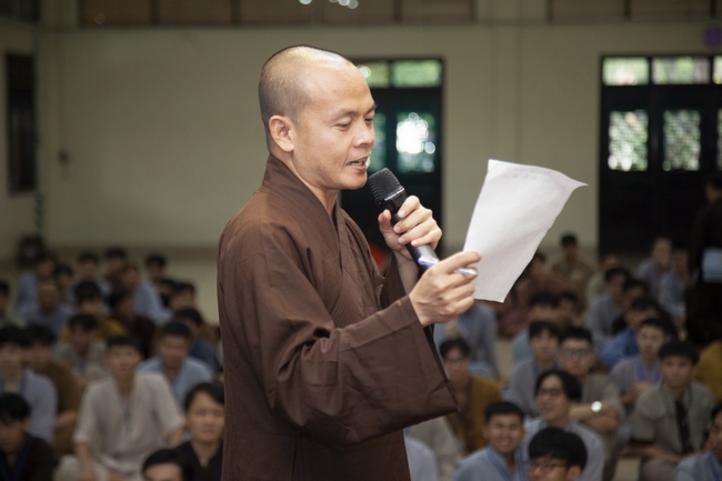 Second day of Summer Retreat 2022 at Hoang Phap Pagoda