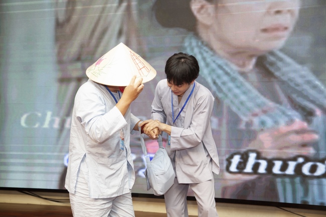 Second day of Summer Retreat 2022 at Hoang Phap Pagoda