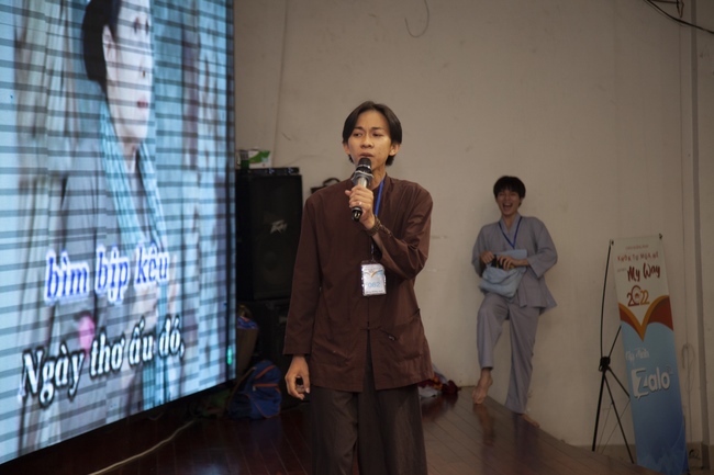 Second day of Summer Retreat 2022 at Hoang Phap Pagoda