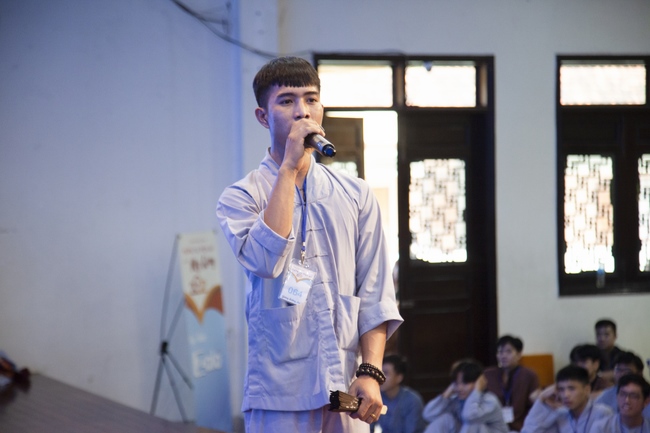 Second day of Summer Retreat 2022 at Hoang Phap Pagoda