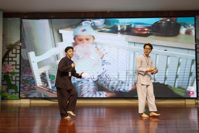 Second day of Summer Retreat 2022 at Hoang Phap Pagoda