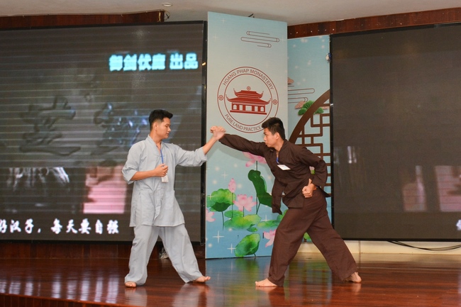 Second day of Summer Retreat 2022 at Hoang Phap Pagoda