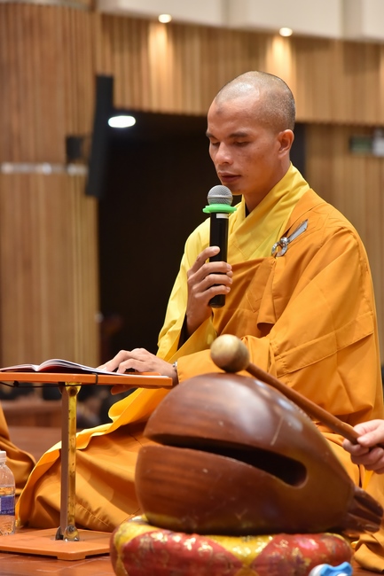 Second day of Summer Retreat 2022 at Hoang Phap Pagoda