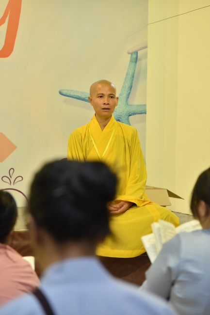 Second day of Summer Retreat 2022 at Hoang Phap Pagoda