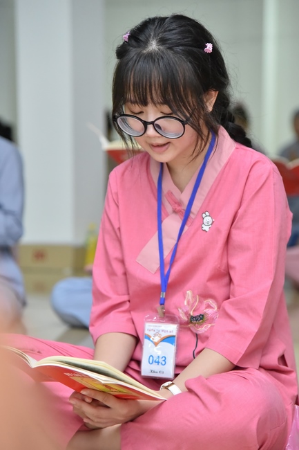 Second day of Summer Retreat 2022 at Hoang Phap Pagoda