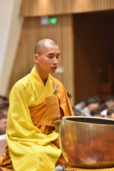 Second day of Summer Retreat 2022 at Hoang Phap Pagoda