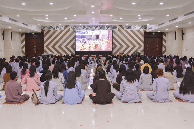Second day of Summer Retreat 2022 at Hoang Phap Pagoda