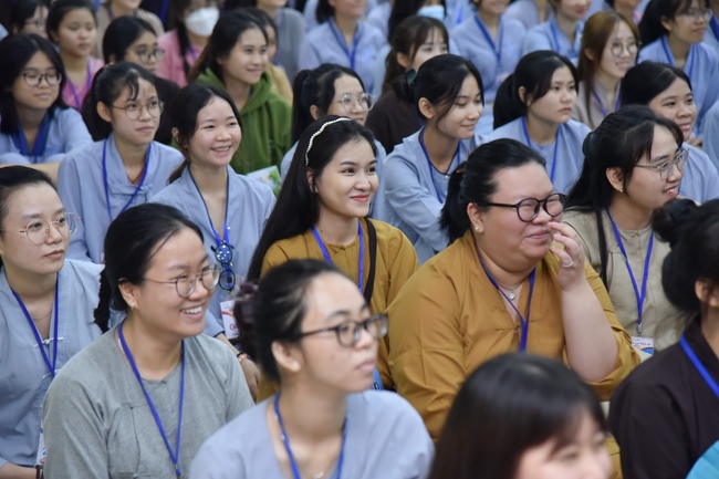 Second day of Summer Retreat 2022 at Hoang Phap Pagoda