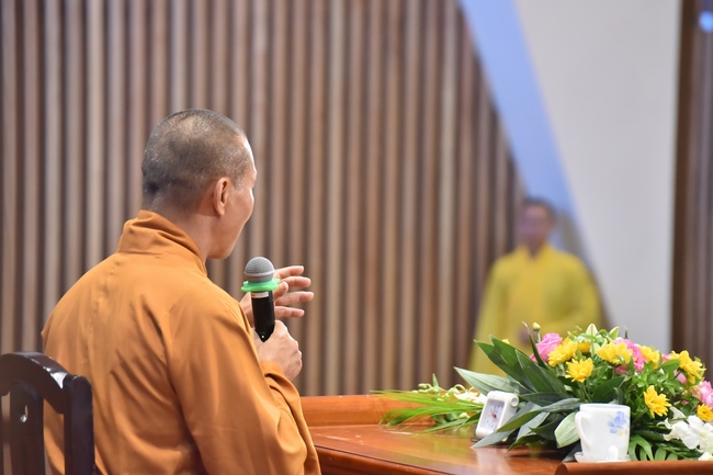 Second day of Summer Retreat 2022 at Hoang Phap Pagoda